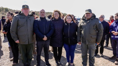 Autoridades binacionales dejaron inaugurada la apertura 2024 del Paso Bellavista en Tierra del Fuego