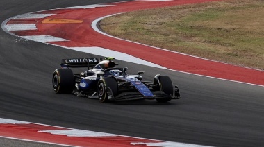 Colapinto: quedó décimo en su primera clasificación del Gran Premio de Austin