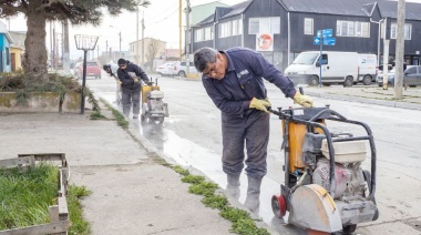 Continúan los trabajos de remediación en las calles de la ciudad