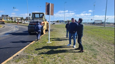 Comenzó el recapado asfáltico de la avenida Héroes de Malvinas