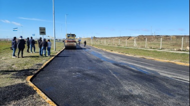 Comenzó el recapado asfáltico de la avenida Héroes de Malvinas