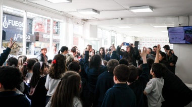 Alumnos del colegio Don Bosco inauguraron la muestra ‘Descubrí la fauna de Tierra del Fuego, Antártida e Islas del Atlántico Sur’