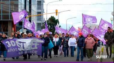 Se cumplió ayer la primera jornada del paro provincial docente por 48 horas