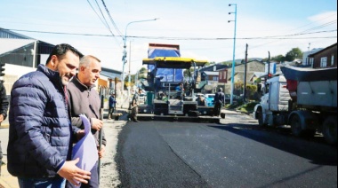 Vuoto recorrió pavimentación de Avenida Alem