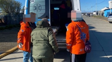 Prefectura rescató a una kayakista en Río Grande