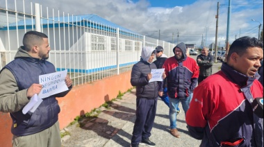 Trabajadores de Barpla se manifestaron frente al Ministerio de Trabajo