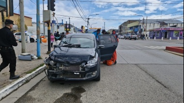 Otro choque en Río Grande destrozó dos vehículos