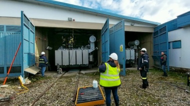 Concluyó con éxito una nueva etapa de trabajos de modernización del sistema eléctrico de Ushuaia