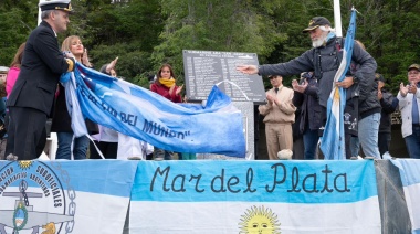 El Gobierno de la provincia acompañó el recibimiento de la ‘Expedición homenaje al Submarino ARA San Juan’