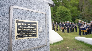 El Gobierno de la provincia acompañó el recibimiento de la ‘Expedición homenaje al Submarino ARA San Juan’