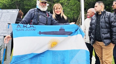 Gracianía participó del homenaje a los 44 tripulantes del ARA San Juan