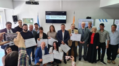Juraron nuevos miembros del Colegio de Martilleros
