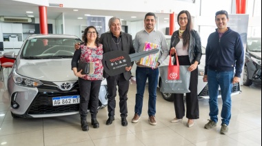 Se entregaron los primeros seis autos 0km a remiseros de Río Grande