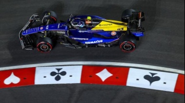 GP Las Vegas: Colapinto terminó en el 14° tras largar desde los pits