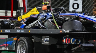GP Las Vegas: Colapinto terminó en el 14° tras largar desde los pits