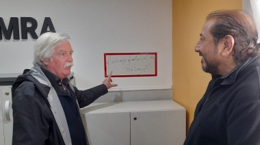 Hoy quedó inaugurado el mural en homenaje a Osvaldo Bayer