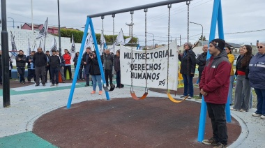 Hoy quedó inaugurado el mural en homenaje a Osvaldo Bayer