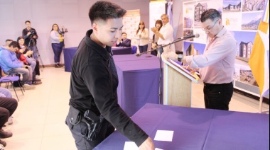 Se realizó el primer sorteo de lotes con servicios para docentes, policías y personal de salud