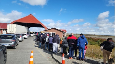 Más de 12 mil personas ya cruzaron la frontera