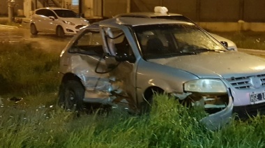 Violento choque entre dos Volkswagen con un herido