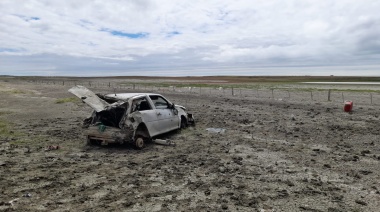 El año arrancó con impresionante vuelco en la ruta de circunvalación