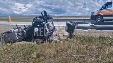 Mujer falleció en accidente sobre la Ruta 3 y su pareja está grave