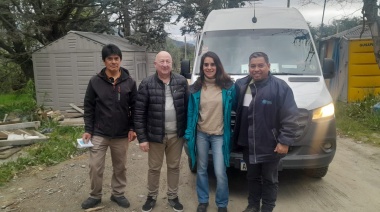 Comenzó el servicio de transporte público de pasajeros en el barrio Dos Banderas