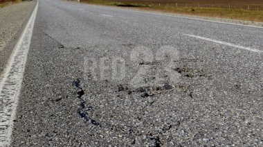 Deplorable estado de la Ruta Nacional 3