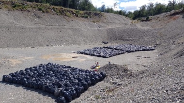 El Municipio de Tolhuin concretó la limpieza del relleno sanitario