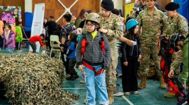 Otra gran jornada recreativa en Ushuaia con muchos juegos para los chicos