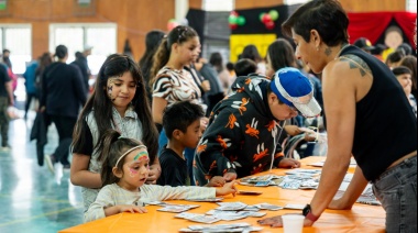 Otra gran jornada recreativa en Ushuaia con muchos juegos para los chicos