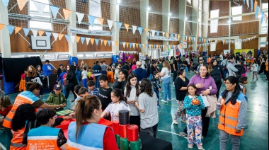Otra gran jornada recreativa en Ushuaia con muchos juegos para los chicos