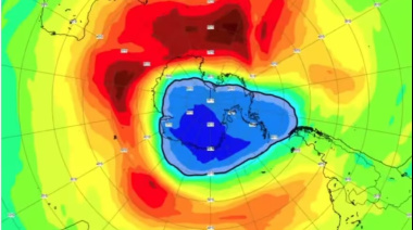 El agujero de la capa de ozono se posó sobre la Argentina y está afectando a Ushuaia