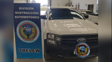 Recuperaron en Trelew una camioneta con orden de secuestro en la provincia