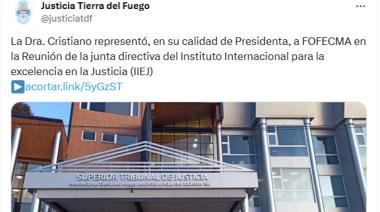 La Justicia fueguina responde al reclamo de recusar a la Dra. Cristiano