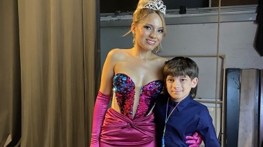 Dalila Toledo a la final de Miss Universo Argentina representando a Tierra del Fuego