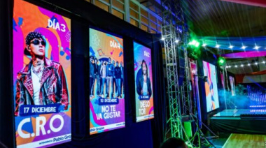 Diego Torres, No Te Va Gustar y C.R.O. encabezan el mega festival por el aniversario de Río Gallegos