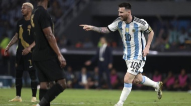 Con un hat-trick de Lionel Messi, Argentina goleó 7-0 a Curazao