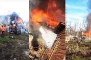 Incendio consumió una vivienda en Altos de la Montaña