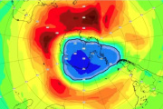 El agujero de la capa de ozono se posó sobre la Argentina y está afectando a Ushuaia