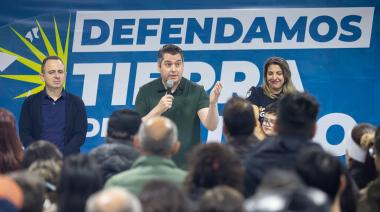 Martín Pérez convocó a frenar la motosierra y construir un proyecto de provincia con justicia social
