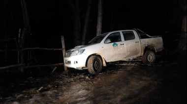 Chocó borracho, conduciendo una camioneta de la Municipalidad de Ushuaia