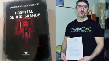 Emmanuel Gervasutti presenta su nueva novela de terror inspirada en el Hospital de Río Grande