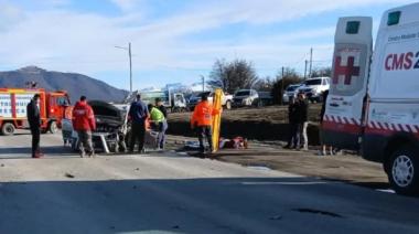 Dos personas resultaron heridas tras un choque en la Ruta 3