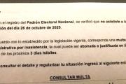 Cuidado con el mail de la “multa por no votar”: es una estafa para robar tus datos