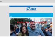 “Feliz Día de la Lealtad”: hackearon la página de la AREF con una foto de Vuoto y Ávila