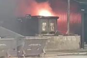 Incendio en subestación dejó sin luz a gran parte del centro de Ushuaia