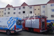 Evacuaron un edificio en chacra II por un principio de incendio en un departamento