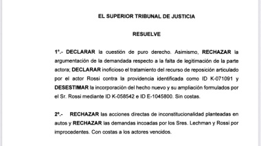 El STJ dio luz verde a la elección de convencionales y fijó un plazo de 210 días