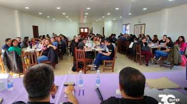 Congreso provincial docente se declaró en sesión permanente y definió medidas